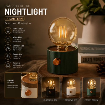 Vintage Edition Bulb LED Night Light